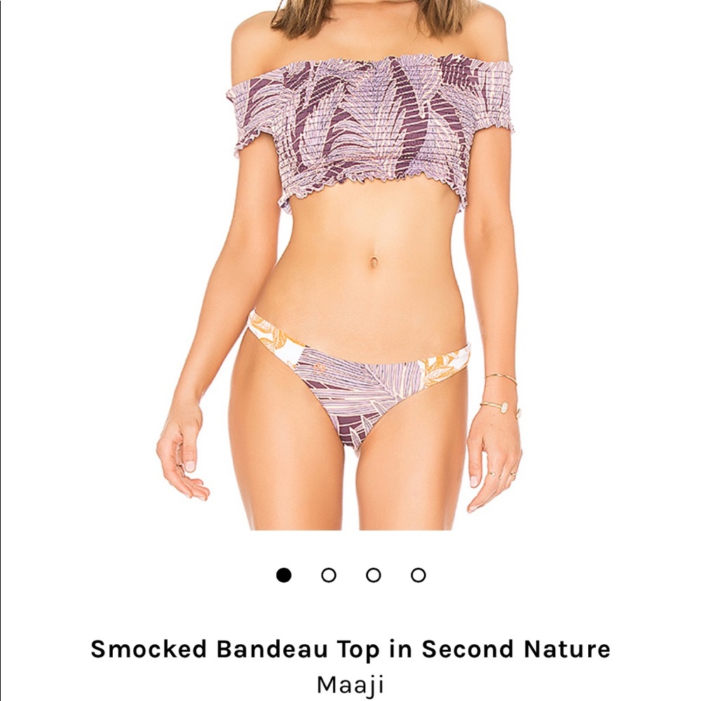 NWT Maaji Bandeau Swim Top